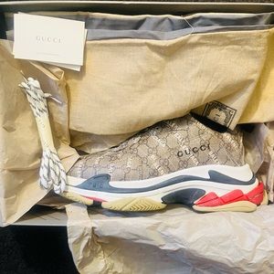 Gucci Balenciaga Triple S collection